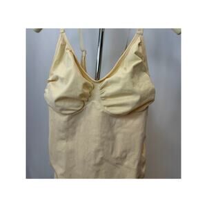 NWT - Seamless Thong Bodysuit with Adjustable Straps – Nude – Size L/XL